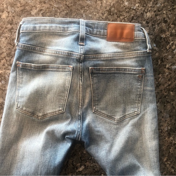 MADEWELL 9” High-Rise Skinny Jean, Destructured-Hem Edition - Picture 8 of 14